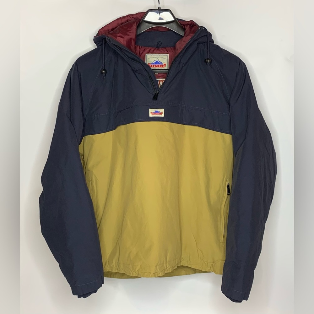 Pen-field color block  60/40 down hooded jacket men’s size XXL